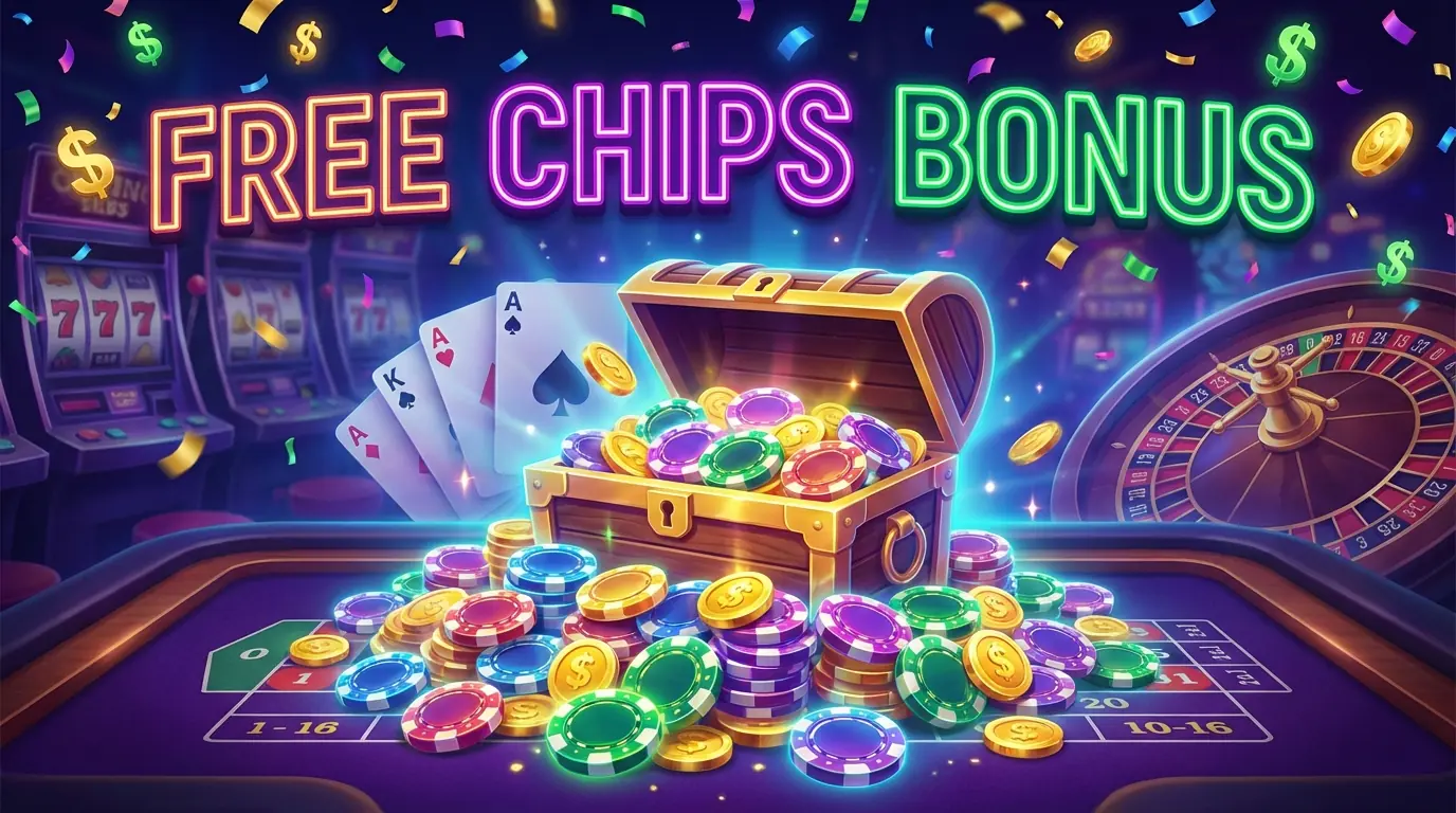 Nine free chips
